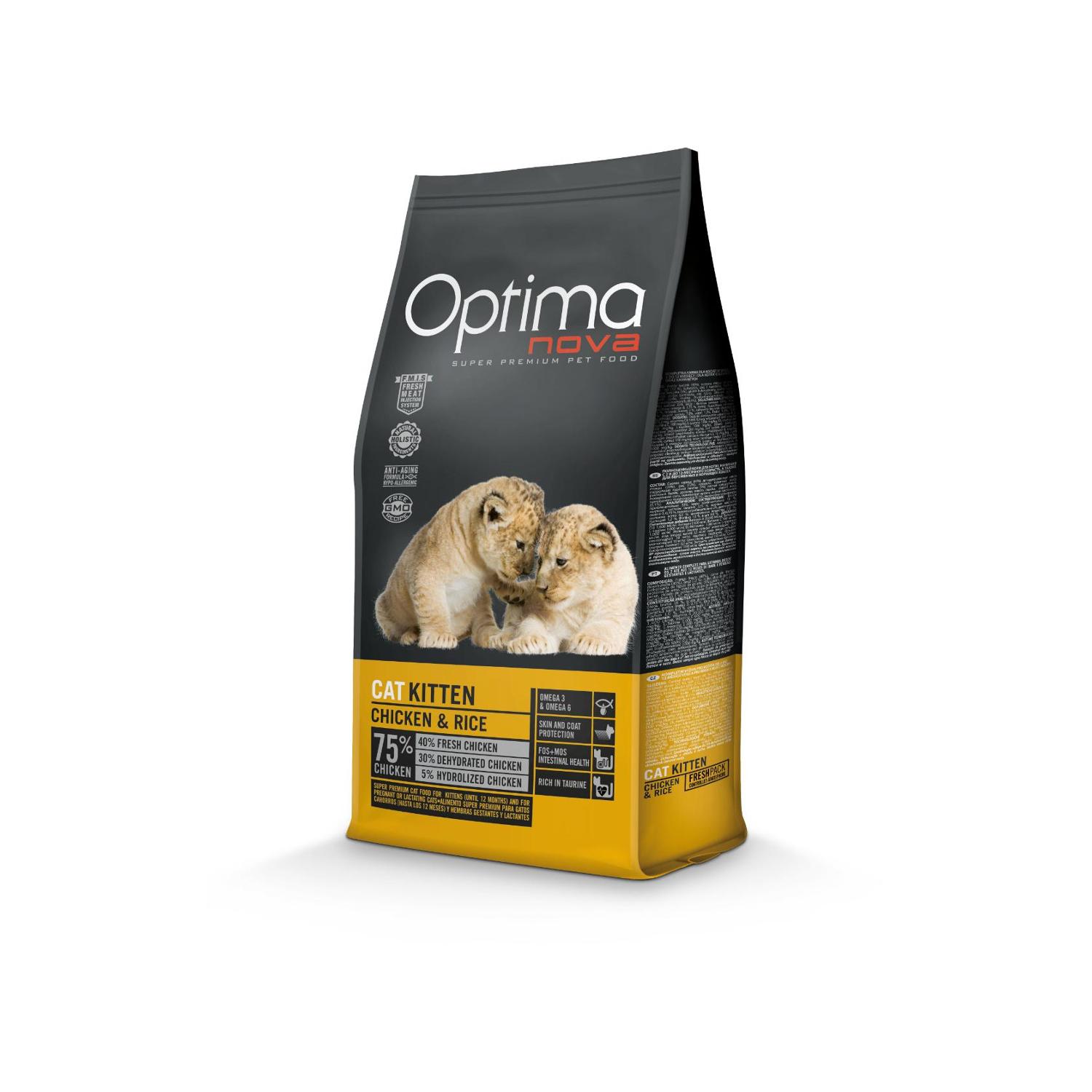 OPTIMA NOVA Kitten Chicken Rise 2kg