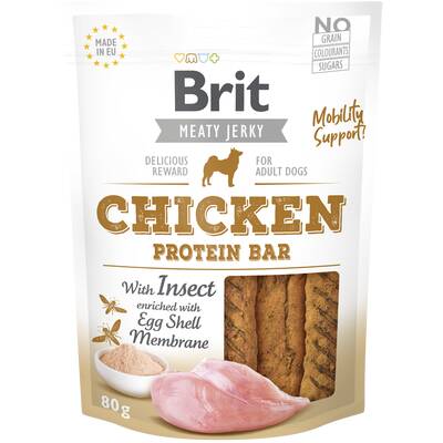 BRIT Dog Chicken Prot. Bar 80g