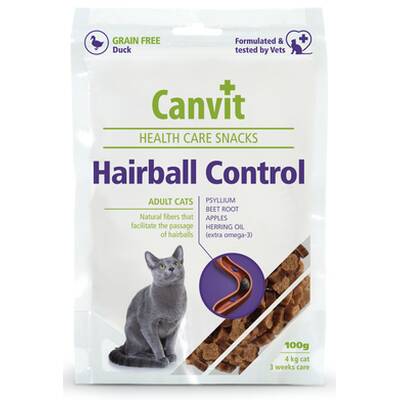 CANVIT Snack Cat Hairball 100gr