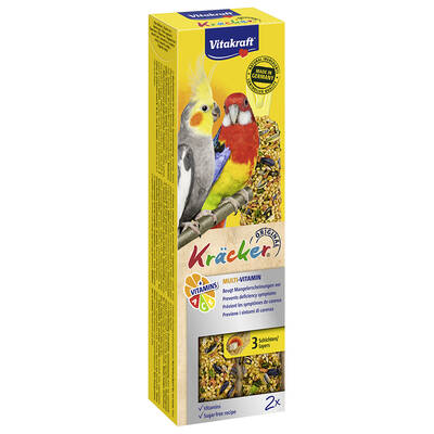 VITAKRAFT Kracker Duo Medium Parrots Multivitamins 2pcs