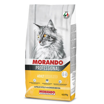 MORANDO Pro Cat Sterilized Chicken & Veal 12,5kg