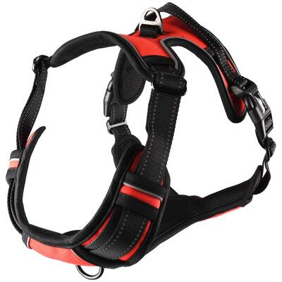 FLAMINGO Harness Balou Red XL 80-105cm