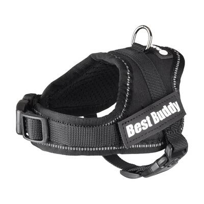 FLAMINGO Harness Best Buddy Pluto Black XXXS 29-33cm