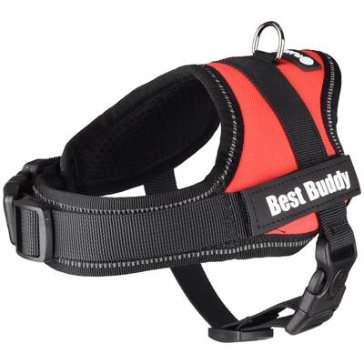 FLAMINGO Harness Best Buddy Pluto Red XXS 32-42cm