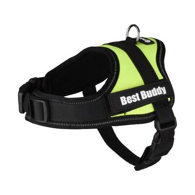 FLAMINGO Harness Best Buddy Pluto Neon Green XXS 32-42cm