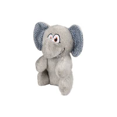 FLAMINGO Dog Toy Henny Elephant Grey 19cm