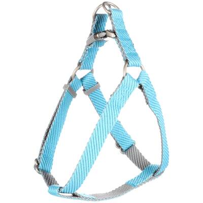 FLAMINGO Harness Step&Go Elly Blue M 35x60cm/20mm