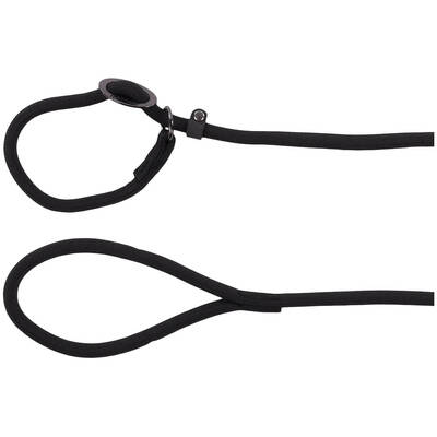 FLAMINGO Anti Pull Leash Aiden Black 130cm/10mm