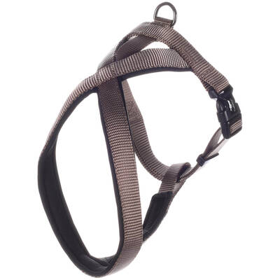 FLAMINGO Norwegian Harness Cross Abbi Taupe XXS 42-50cm 15mm