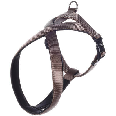 FLAMINGO Norwegian Harness Cross Abbi Taupe XS 48-55cm 20mm