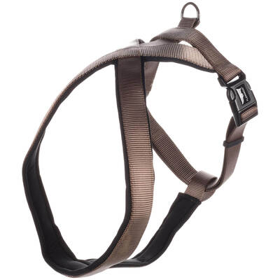 FLAMINGO Norwegian Harness Cross Abbi Taupe L 64-80cm 25mm