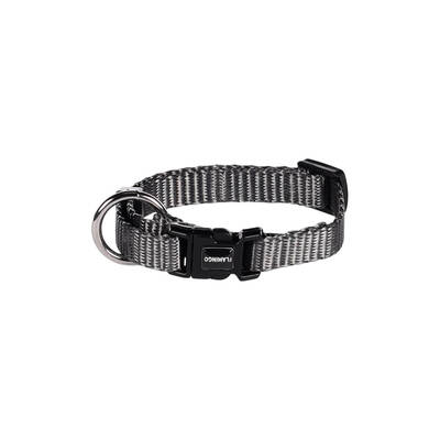 FLAMINGO Collar Ziggi Dark Grey XXS 15-25cm 10mm