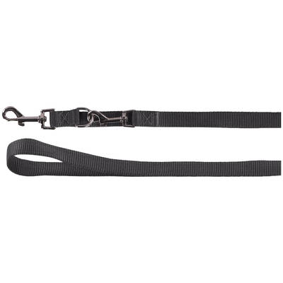 FLAMINGO Training Leash Ziggi Dark Grey 200cm 20mm