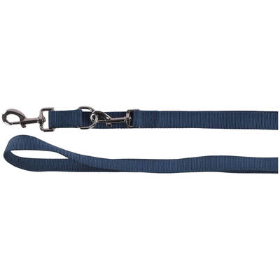 FLAMINGO Training Leash Ziggi Dark Blue 200cm 25mm