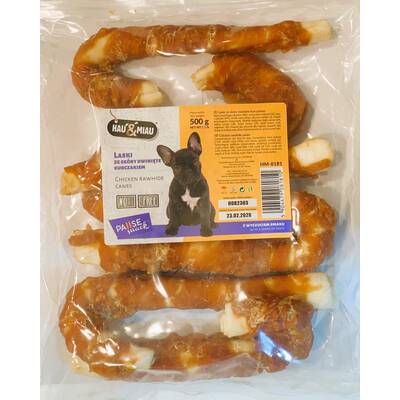 Hau & Miau Skin sticks-chicken wrapped 500gr