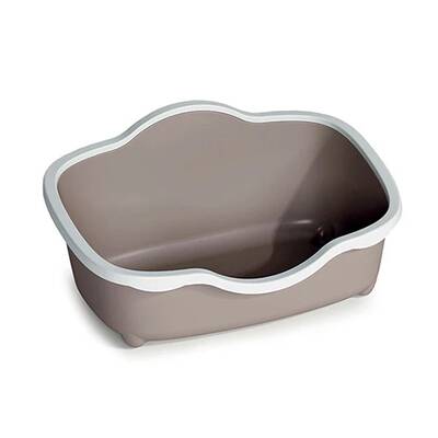 STEFANPLAST Τουαλέτα Γάτας Tres Chic Open Grey 56x38.5x26cm