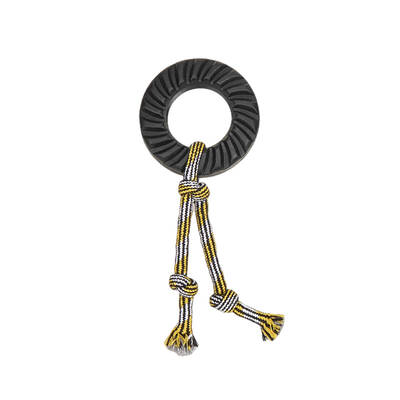 FOFOS Dog Toy Tyre Rope S
