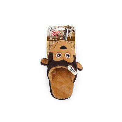 AFP Dog Toy Doggie's Monkey Slipper