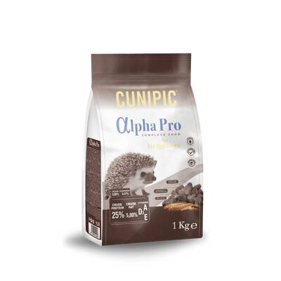 Cunipic Alpha Pro Hedgehog feed with insects 1kg