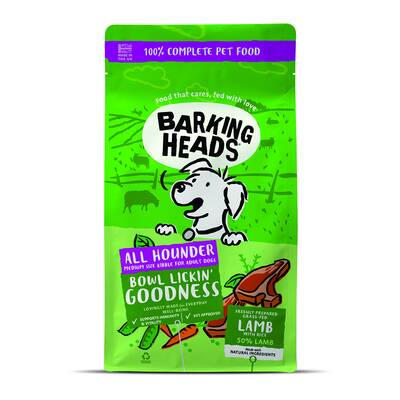 BARKING HEADS All Hounder Bowl Lickin Goodness Lamb 2kg