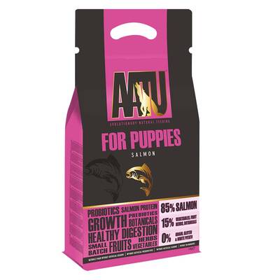 AATU Grain Free Dog 85/15 Puppies Salmon 1,5kg