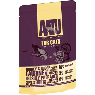 AATU Cat Pouch Turkey & Goose 85gr