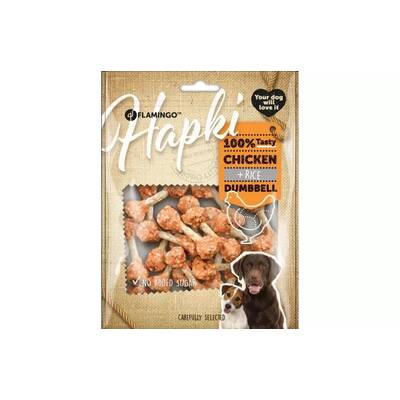 HAPKI Snack Chichen&Rice Dumbbell 150gr