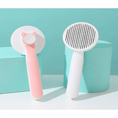 EF36-PI Slicker Brush Easy To Clean Pink