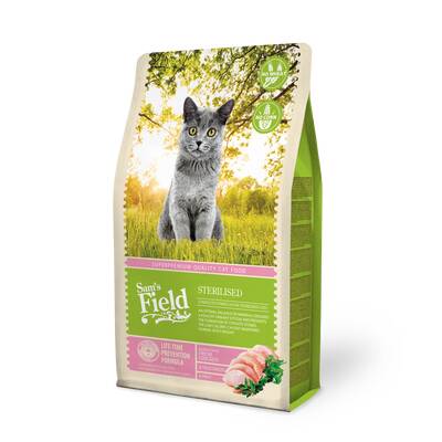 SAM'S FIELD Cat Sterilized Chicken 2.5kg