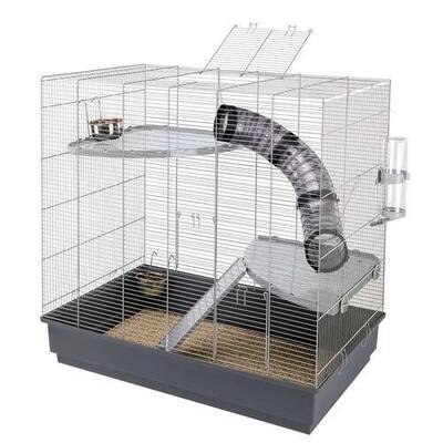 FERPLAST Cage Jenny Grey 80x50x79.5cm