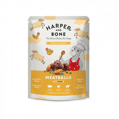 HARPER & BONE Dog Meatballs Fresh Market 300gr