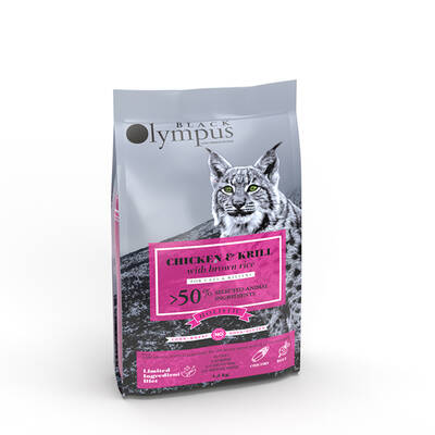 OLYMPUS Low Grain Cat & Kitten Chicken & Krill 1,5kg