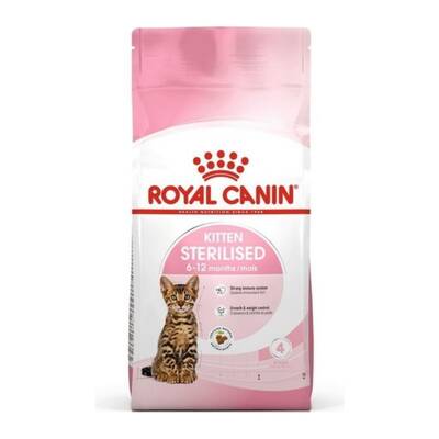 ROYAL CANIN Kitten Sterilised 2kg+4x85gr