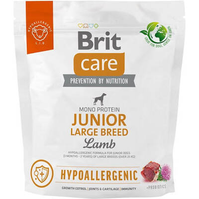 Brit Care Dog Hypoallergenic Junior L lamb 1kg