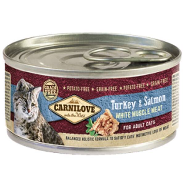 CARNILOVE Cat Κονσ.Turkey&Salmon 100gr