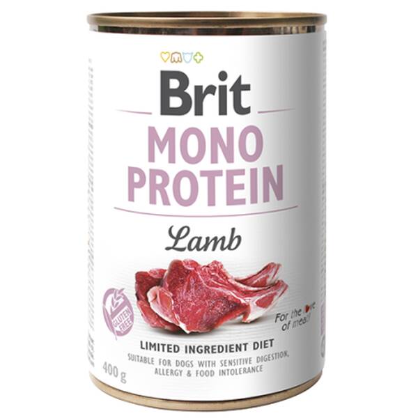 BRIT Monoprotein Cans Lamp 400gr