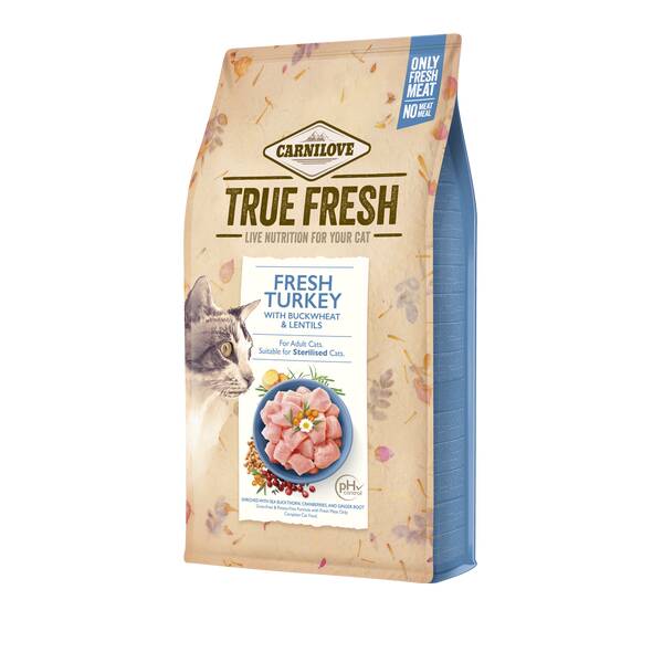 CARNILOVE True Fresh Cat Adult Sterilized Turkey 1.8kg