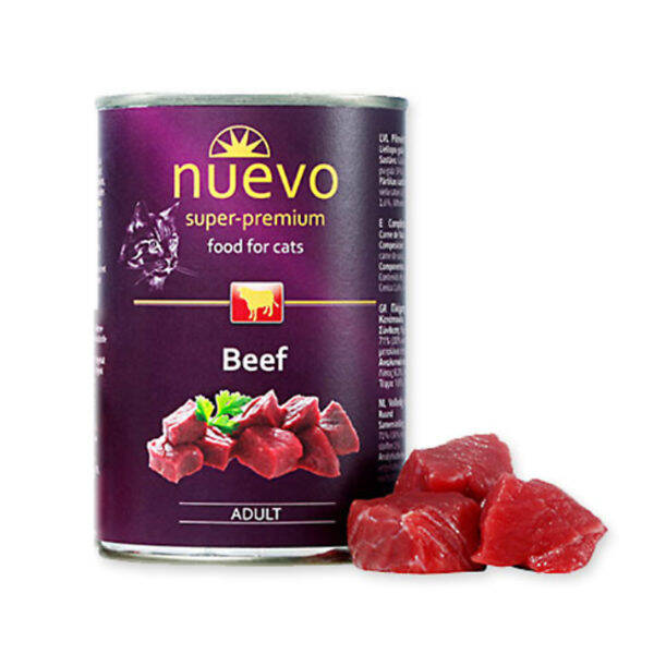 NUEVO Cat Adult Μοσχάρι 400gr