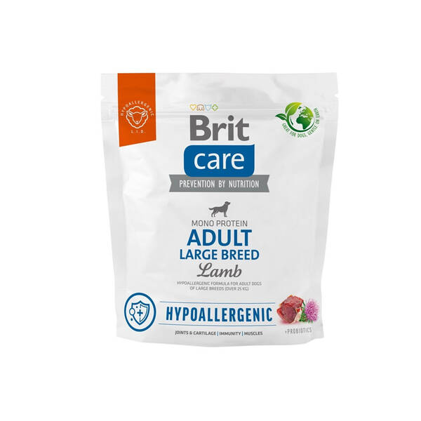 Brit Care Dog Hypoallergenic Adult L lamb 1kg