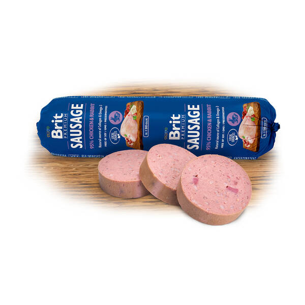 BRIT Sausage Chicken&Rabbit 800g