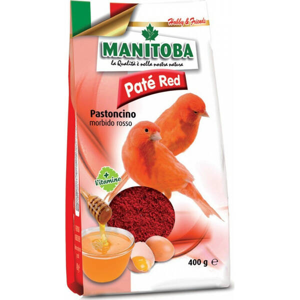 MANITOBA  Patee Red (Αυγοτροφή Κόκκινη) 400gr