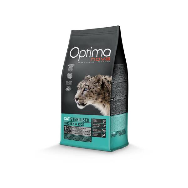 OPTIMA NOVA Adult Sterilized Chicken&Rise 2kg