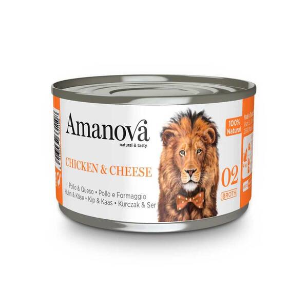 AMANOVA Chicken&Cheese Broth 70gr