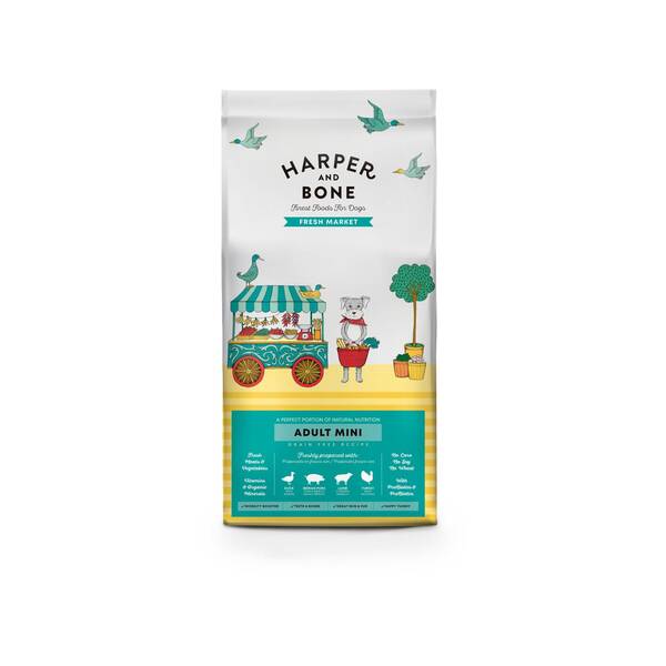 HARPER&BONES Adult Mini Fresh Market 2kg