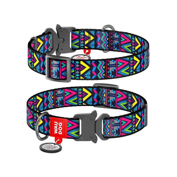 WAUDOG Naylon Dog Collar Indie 25mm 31*49cm