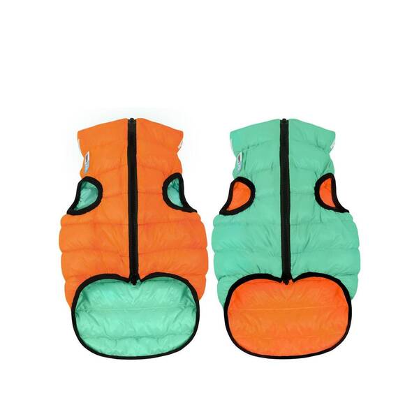 WAUDOG Dog Lumi Jacket Orange-Light Green S 40cm