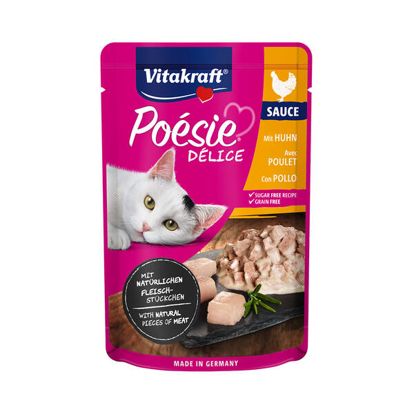 VITAKRAFT Poesie DeliSauce Chicken Fillet 85gr