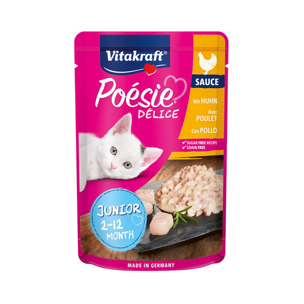 VITAKRAFT Poesie DeliSauce Chicken Kittens 85gr