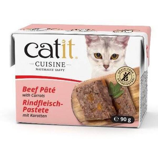 Catit Cuisine Beef Pate With Carrots 95gr