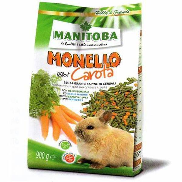 MANITOBA Monello Pellet Carota 900gr